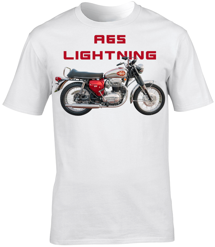 BSA A65 Lightning Motorbike - T-Shirt