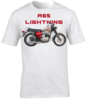 BSA A65 Lightning Motorbike - T-Shirt