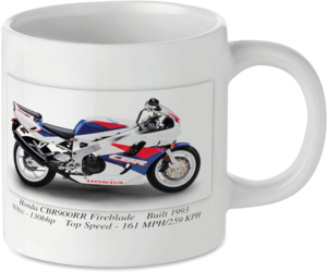 Honda CBR900RR Fireblade Motorcycle Motorbike Tea Coffee Mug Ideal Biker Gift Printed UK