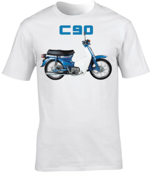 Honda C90 Motorbike Motorcycle - T-Shirt