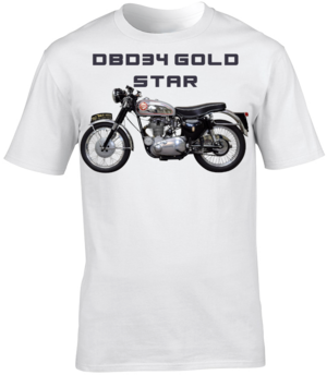 BSA DBD34 Gold Star Motorbike Motorcycle - T-Shirt