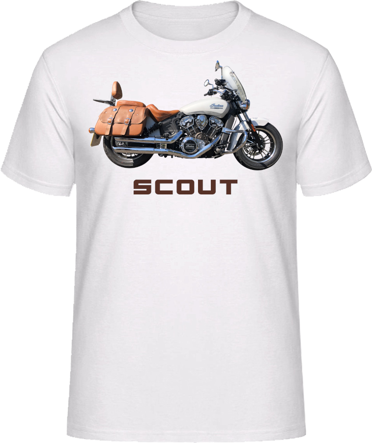 Indian Scout Motorbike Motorcycle - T-Shirt