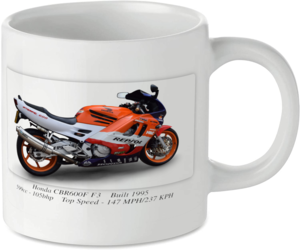 Honda CBR600F F3 Motorcycle Motorbike Tea Coffee Mug Ideal Biker Gift Printed UK