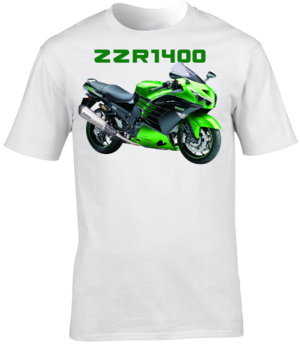 Kawasaki ZZR1400 Motorbike Motorcycle - T-Shirt