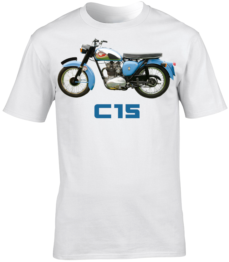 BSA C15 Motorbike Motorcycle - T-Shirt