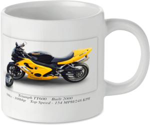 Triumph TT600 Motorcycle Motorbike Tea Coffee Mug Ideal Biker Gift Printed UK