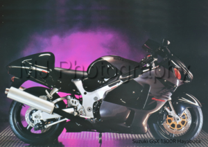 Suzuki Hayabusa GSX 1300R Motorcycle - A3/A4 Size Print Poster