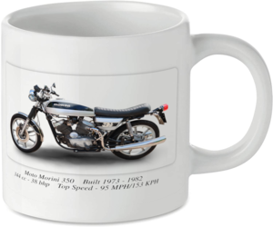 Moto Morini 350 Sport Motorbike Tea Coffee Mug Ideal Biker Gift Printed UK