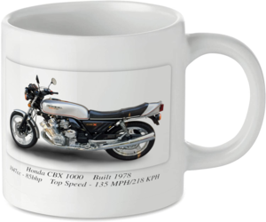 Honda CBX 1000 Motorcycle Motorbike Tea Coffee Mug Ideal Biker Gift Printed UK