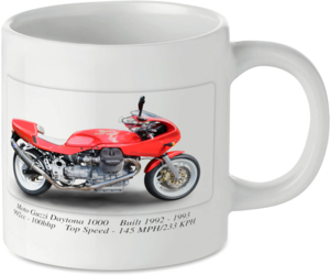 Moto Guzzi Daytona 1000 Motorbike Tea Coffee Mug Ideal Biker Gift Printed UK