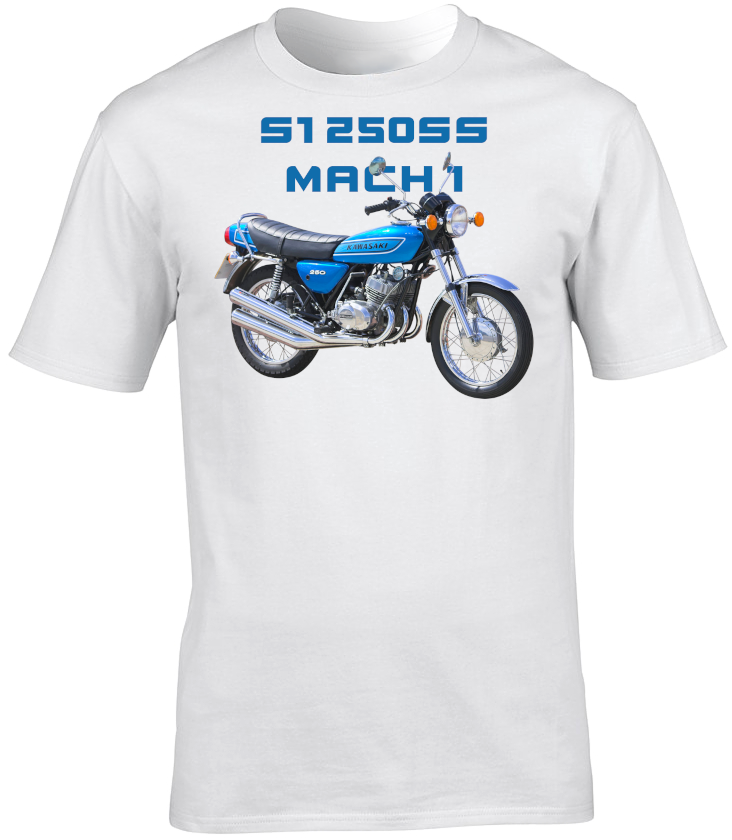 Kawasaki S1 250ss Mach 1 Motorbike Motorcycle - T-Shirt