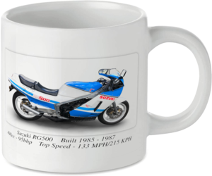 Suzuki RG500 'Gamma' Motorbike Tea Coffee Mug Ideal Biker Gift Printed UK