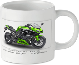 Kawasaki Ninja 1000 Motorcycle Motorbike Tea Coffee Mug Ideal Biker Gift Printed UK