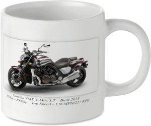 Yamaha VMX V.MAX 1.7 Motorcycle Motorbike Tea Coffee Mug Ideal Biker Gift Printed UK