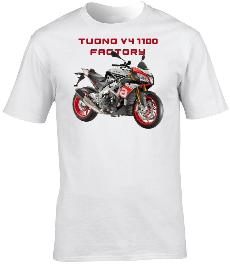 Aprilia Tuono V4 1100 Factory Motorbike Motorcycle - T-Shirt