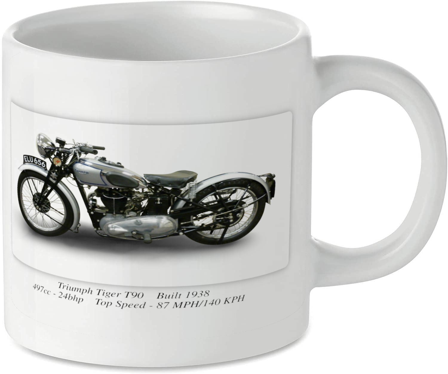 Triumph Tiger T90 Motorbike Motorcycle Tea Coffee Mug Ideal Biker Gift Printed UK