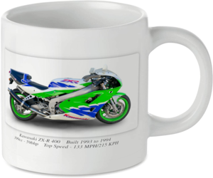Kawasaki ZX-R 400 Motorbike Motorcycle Tea Coffee Mug Ideal Biker Gift Printed UK