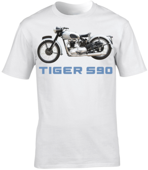 Triumph Tiger S90 Motorbike Motorcycle - T-Shirt