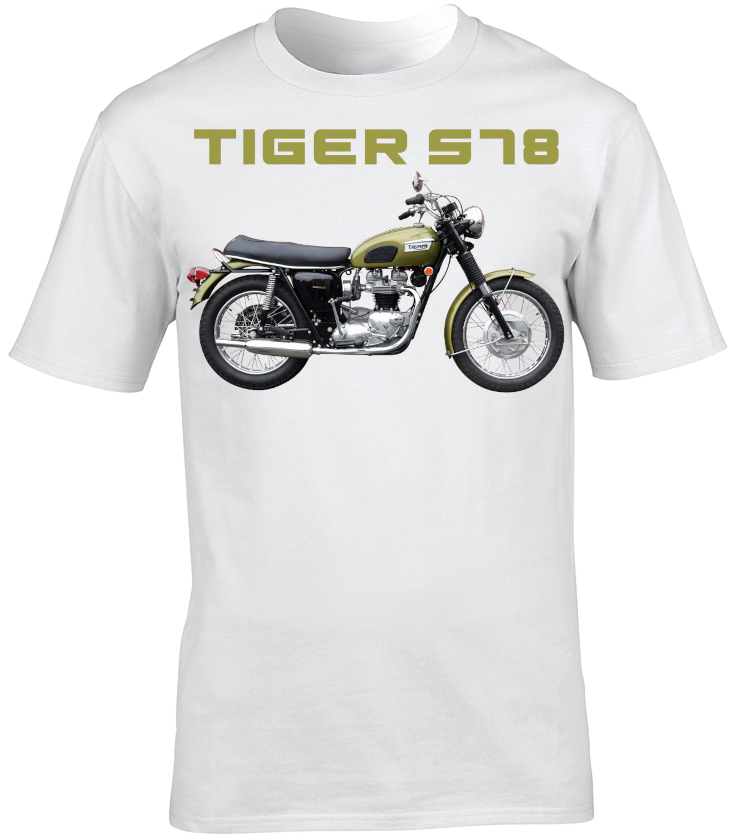 Triumph Tiger S78 Motorbike Motorcycle - T-Shirt