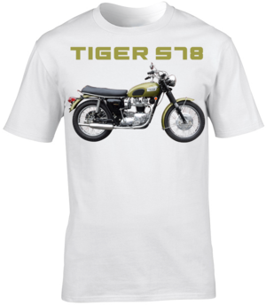 Triumph Tiger S78 Motorbike Motorcycle - T-Shirt