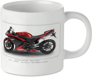 Yamaha YZF R1 Motorbike Motorcycle Tea Coffee Mug Ideal Biker Gift Printed UK