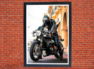 Triumph Motorcycle Motorbike A3/A4 Print Poster Photographic Paper Wall Art