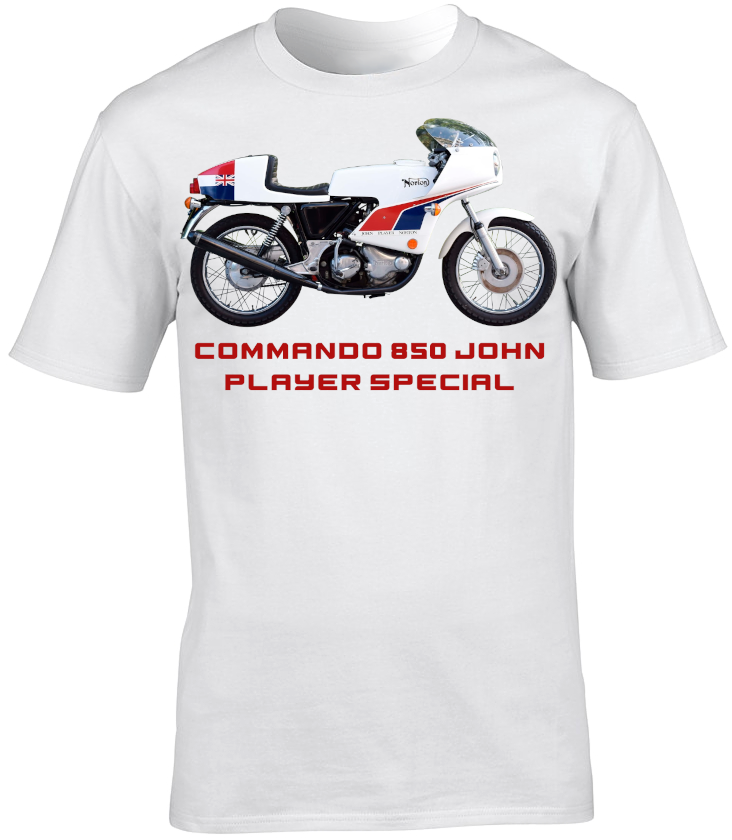 Norton Commando 850 John Player Special Motorbike Motorcycle - T-Shirt