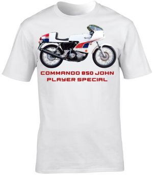 Norton Commando 850 John Player Special Motorbike Motorcycle - T-Shirt
