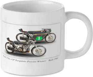 Benelli 250cc GP Tarquinio Provini Winner Motorbike Motorcycle Tea Coffee Mug Ideal Biker Gift Printed UK