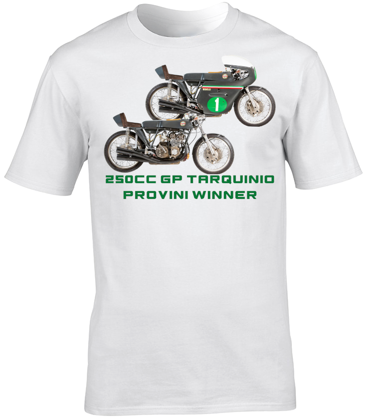 Benelli 250cc GP Tarquinio Provini Winner Motorbike Motorcycle - T-Shirt