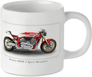 Bimota HDB-2 Sport Roadster Motorbike Motorcycle Tea Coffee Mug Ideal Biker Gift Printed UK