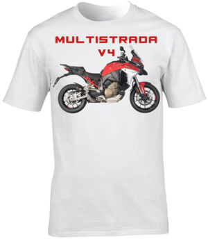 Ducati Multistrada V4 Motorbike Motorcycle - T-Shirt