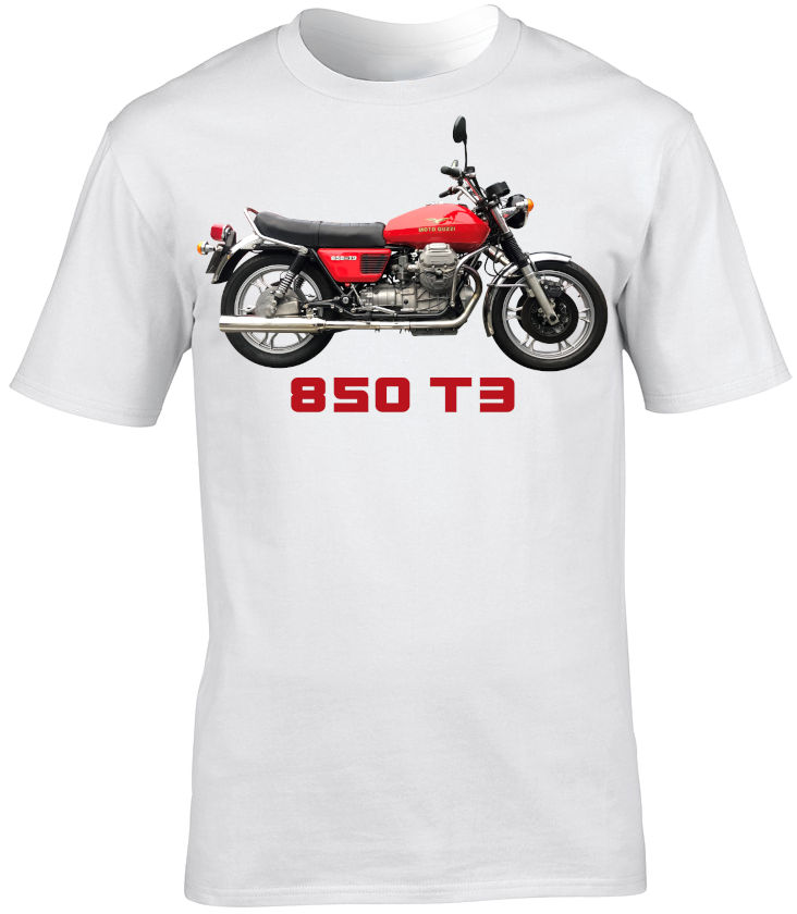 Moto Guzzi 850 T3 Motorbike Motorcycle - T-Shirt
