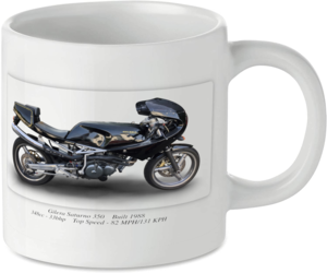 Gilera Saturno 350 Motorbike Motorcycle Tea Coffee Mug Ideal Biker Gift Printed UK