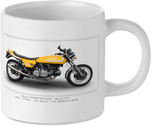 Ducati 900SD Darmah Motorbike Motorcycle Tea Coffee Mug Ideal Biker Gift Printed UK