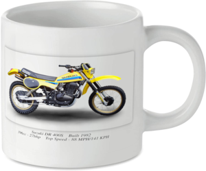 Suzuki DR 400S Motorbike Motorcycle Tea Coffee Mug Ideal Biker Gift Printed UK