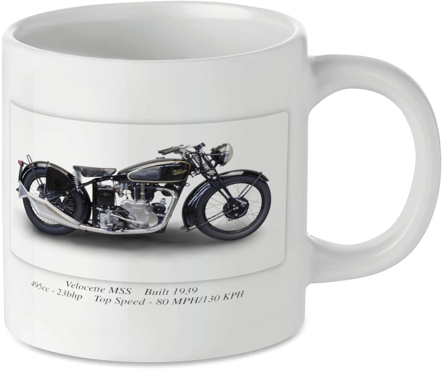 Velocette MSS Motorbike Motorcycle Tea Coffee Mug Ideal Biker Gift Printed UK