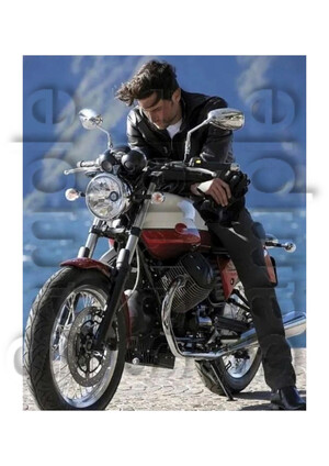 Moto Guzzi Motorbike Motorcycle A3/A4 Size Print Poster Photographic Paper Wall Art