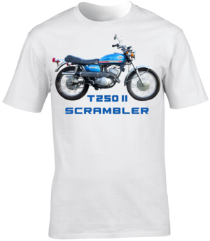 Suzuki T250 II Scrambler Motorbike Motorcycle - T-Shirt