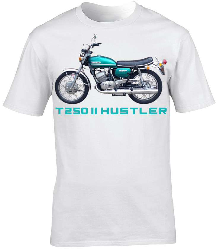 Suzuki T250 II Hustler Motorbike Motorcycle - T-Shirt