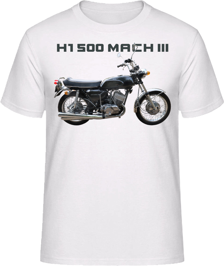Kawasaki H1 500 Mach III Motorbike Motorcycle - Shirt