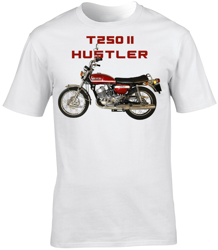 Suzuki T250 II Hustler Motorbike Motorcycle - T-Shirt