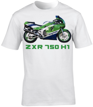 Kawasaki ZXR 750 H1 Motorbike Motorcycle - T-Shirt