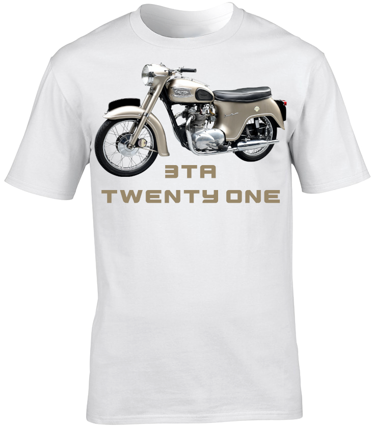 Triumph 3TA Twenty One Motorbike Motorcycle - T-Shirt