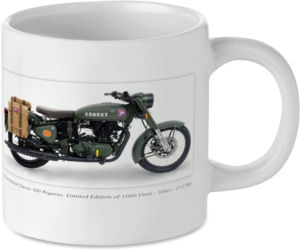 Royal Enfield Pegasus Motorcycle Motorbike Tea Coffee Mug Ideal Biker Gift Printed UK