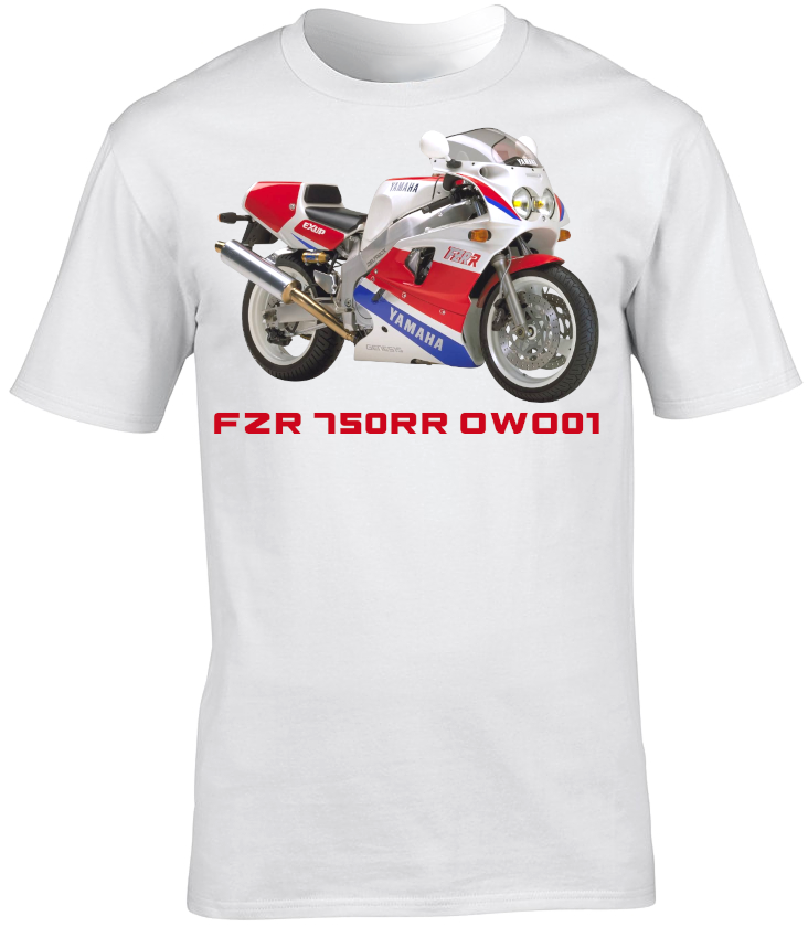 Yamaha FZR 750RR OWO01 Motorbike Motorcycle - T-Shirt