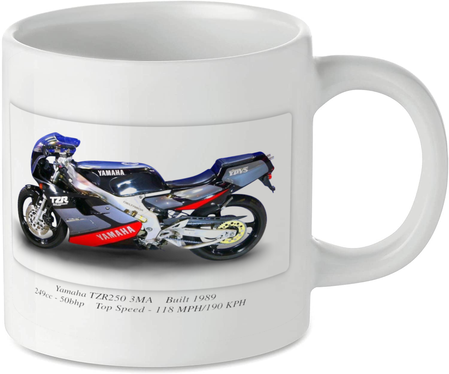 Yamaha TZR250 3MA Motorbike Motorcycle Tea Coffee Mug Ideal Biker Gift Printed UK