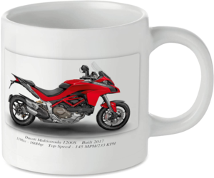 Ducati Multistrada 1200S Motorbike Motorcycle Tea Coffee Mug Ideal Biker Gift Printed UK