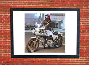 Ducati 900 Super Sport Motorbike Motorcycle - A4 Size Print Poster