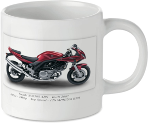 Suzuki SV650S ABS Motorbike Motorcycle Tea Coffee Mug Ideal Biker Gift Printed UK